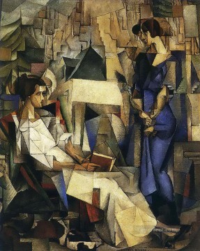 2人の女性の肖像画 1914年 ディエゴ・リベラ Oil Paintings